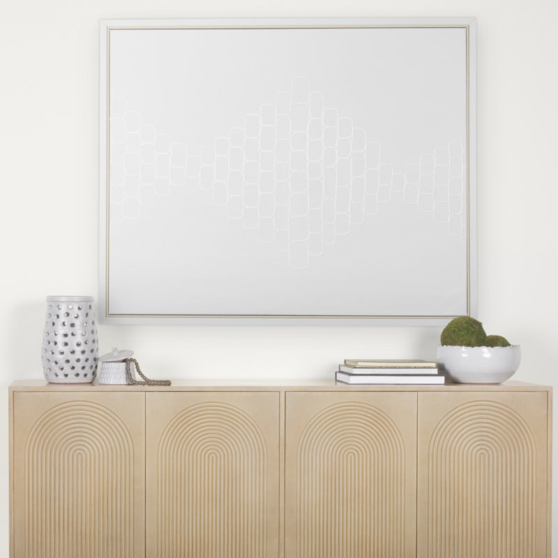 71.75'' W Solid Wood Sideboard, Dark Brown