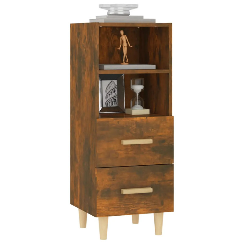 Karesse 34.5 cm W Sideboard, Smoked Oak