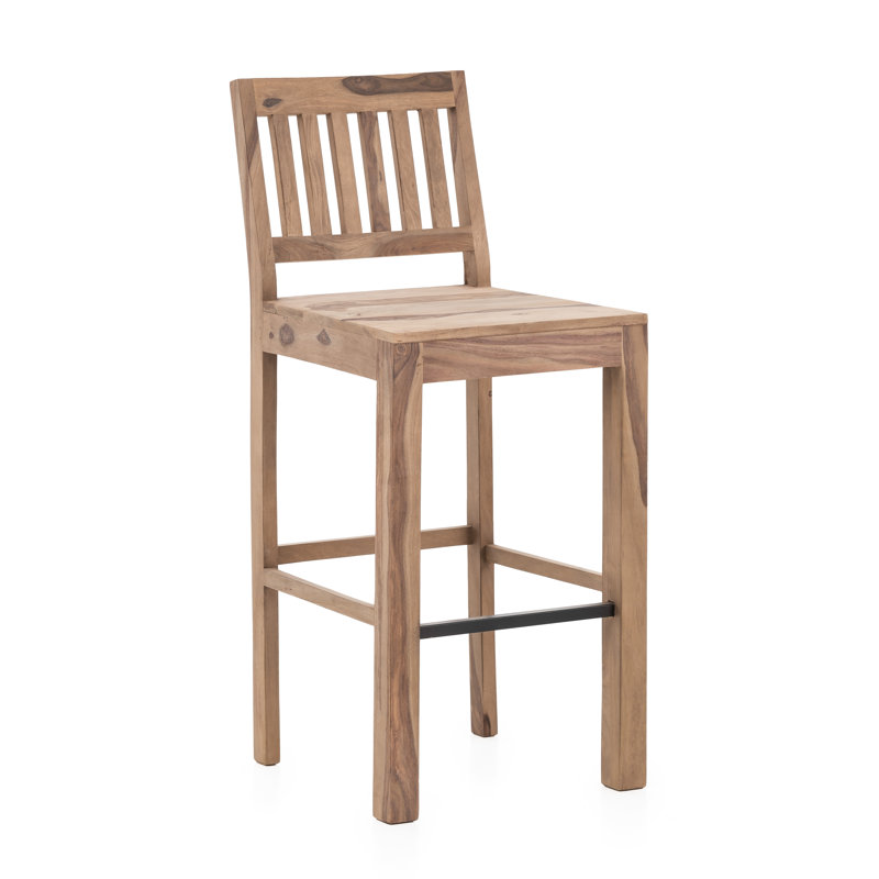 Pisani Solid Wood Counter Stool