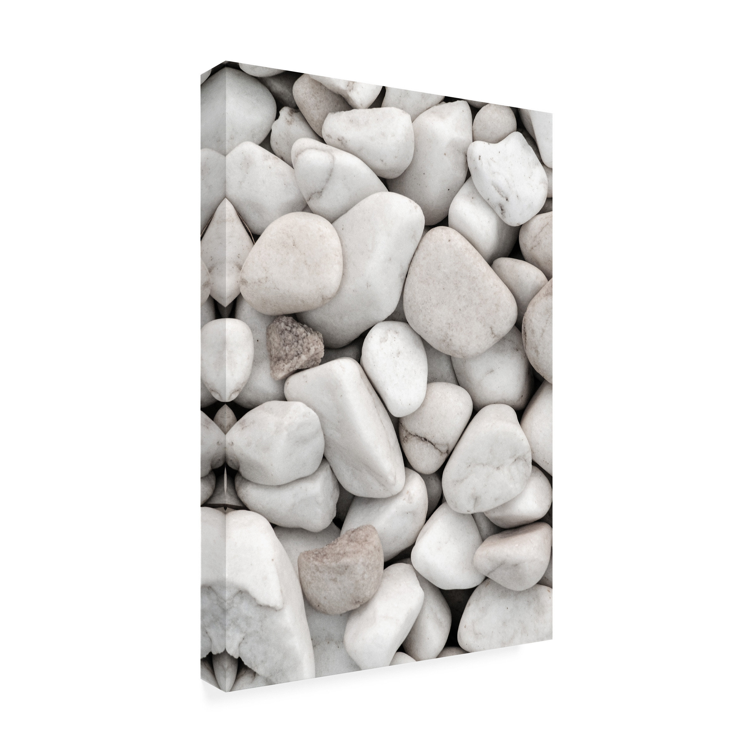 Hokku Designs Modern & Contemporary Stones 5 On Canvas by Pictufy ...