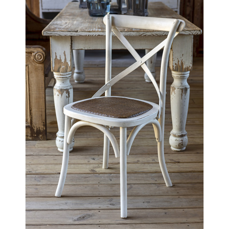Porch View Painted Cross Back Chair