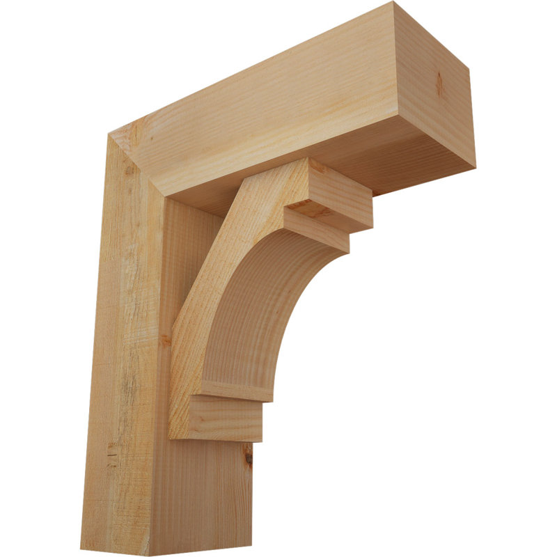 Support Merced Block avec support décalé, 26 x 22, Sapin Douglas de l 8 po (scié brut)