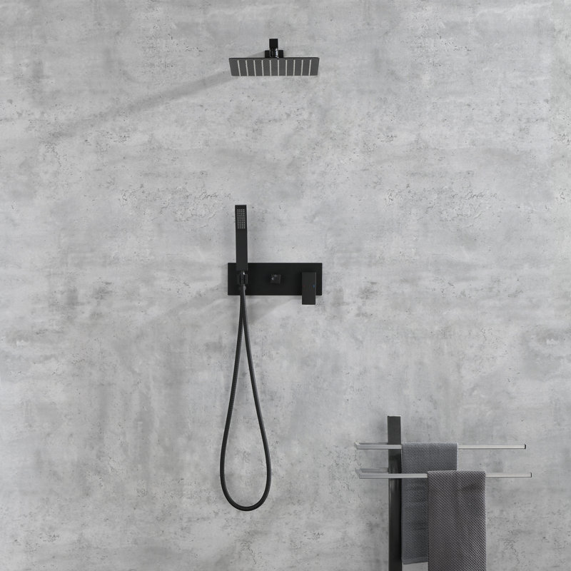 Système de douche complet avec valve brute