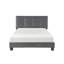 Mobilier de chambre en bois massif capitonné-357362838-357362836