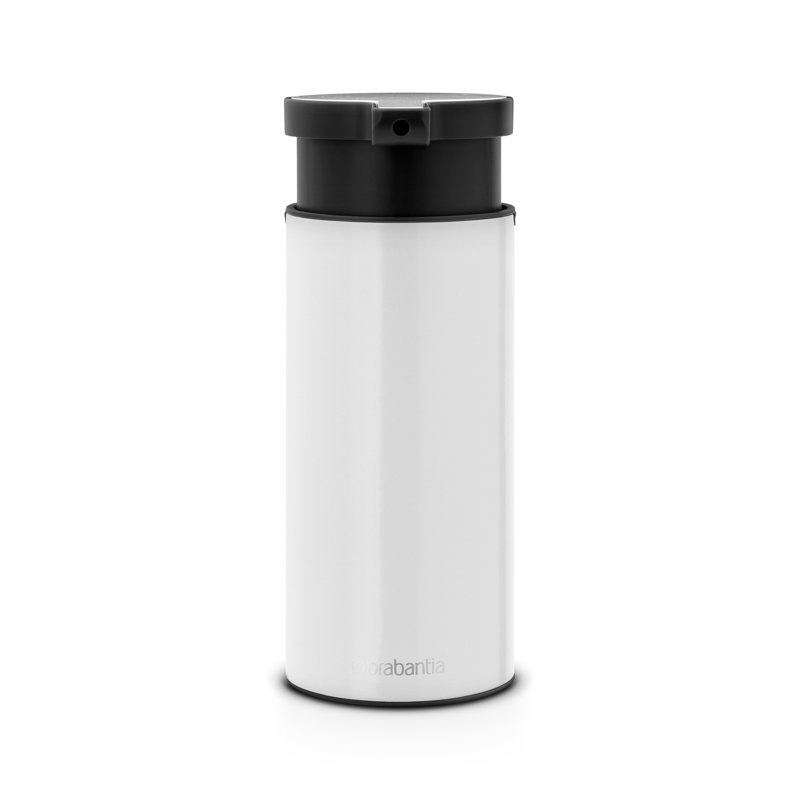 Distributeur de savon à profilé Brabantia, Blanc / noir
