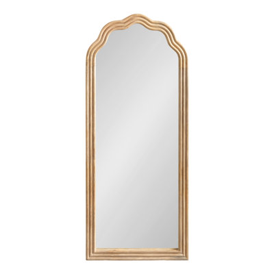 Faraday Arched Mango Wood Wall Mirror
