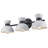 Shantella 25.5" W Iron 3-Light Vanity Light with Reversible Mounting -934304558