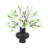 Magnolias Arranged in a Ceramic Pot