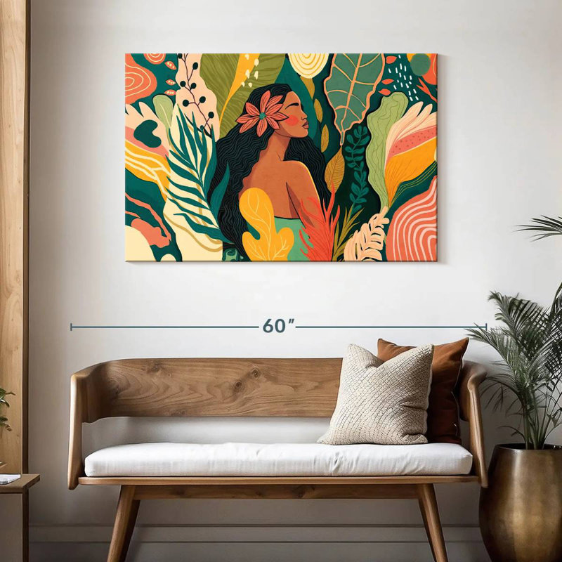 Leisha Wild Boho Latina I, H 30 po x l 45 po