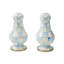 Sky Check Large Salt & Pepper Shakers