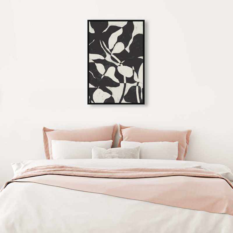 Inverted Nature Print by Oliver Gal, 55"H x 37"W, Black Floater Frame