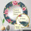 Miroir de salle de bain mural rond-365459478