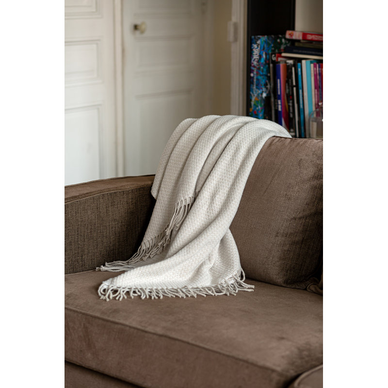 Mariya Blanket, W130 x L170cm, Ivory