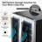24 in. Dual Zone Beverage & Wine Refrigerator, Holds 20 Bottles and 65 Cans, Freestanding or Built-In Cooler with Adjustable Shelves, LED Light, Dual Door Handles – Classic Series