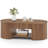 Guinna Mid-Century Oval Coffee Table-1151518848