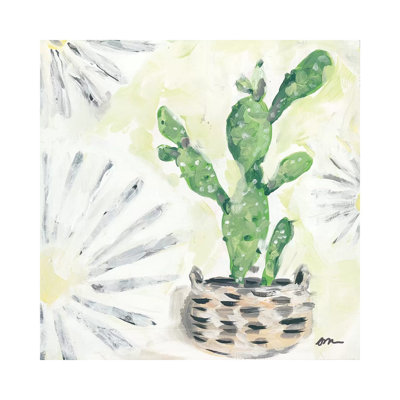 Bono Cactus 1 Piece Wrapped Canvas Painting