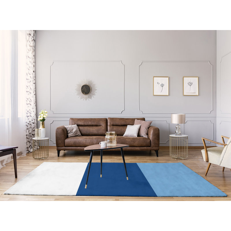 Chenille Striped Indoor Rug, Rectangle 5' x 7'