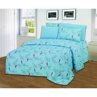 Microfiber Damask Sheet Set