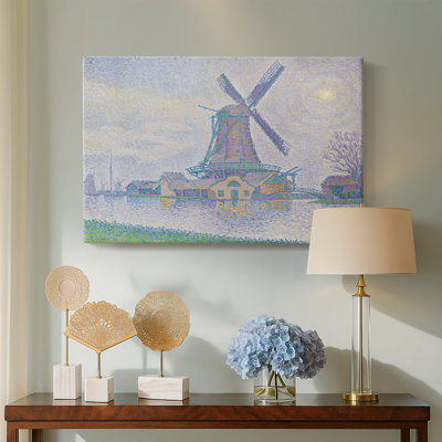 Windmill at Edam-Paul Signac-Gallery Wrapped Canvas-1896