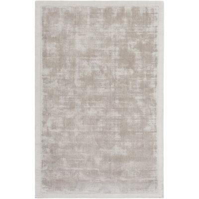 Tapis gris tissé à la main MCKINLEY