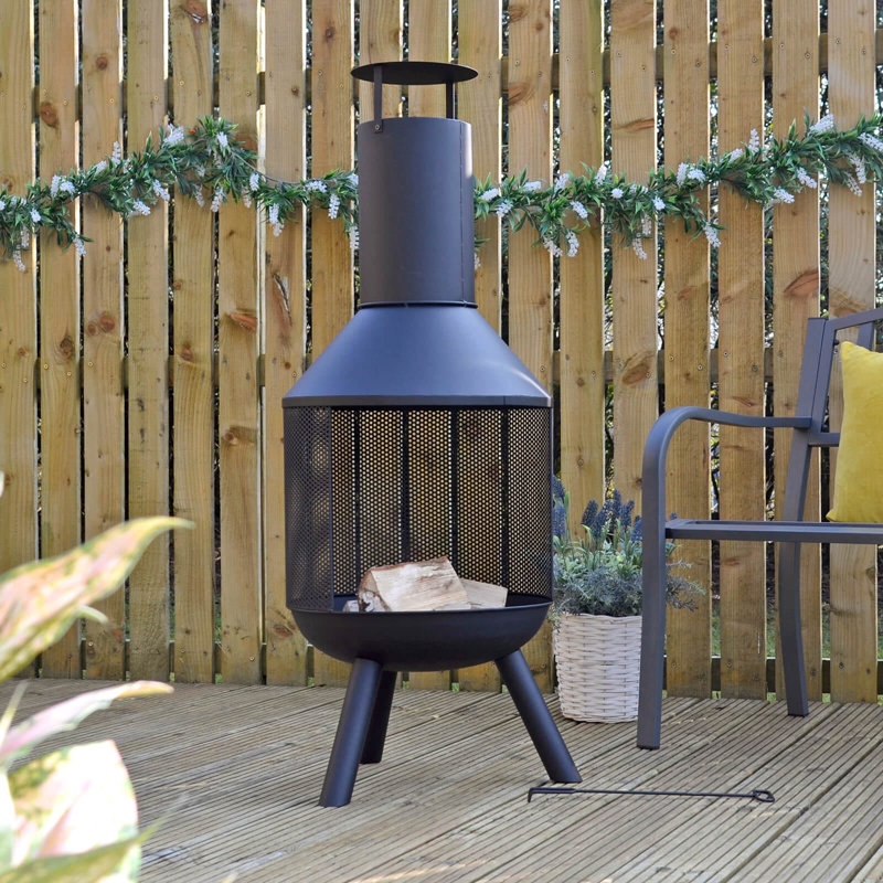Cheminée au bois