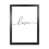 Black Framed selected