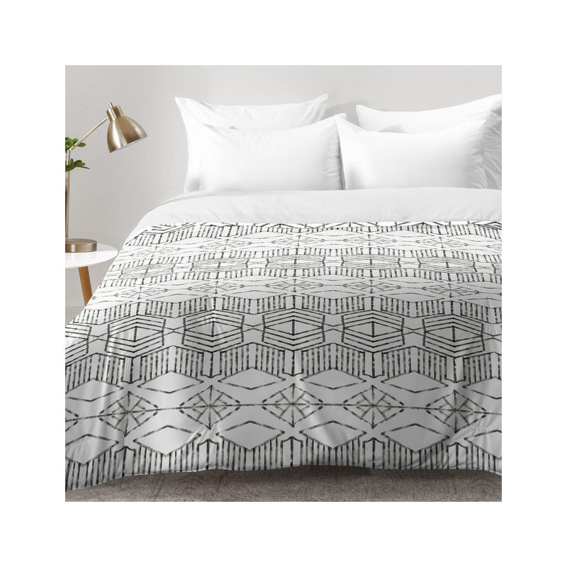 Dash And Ash Modern & Contemporary Polyester Geometric Shapes Comforter, Full/Queen Comforter + 2 Standard Shams