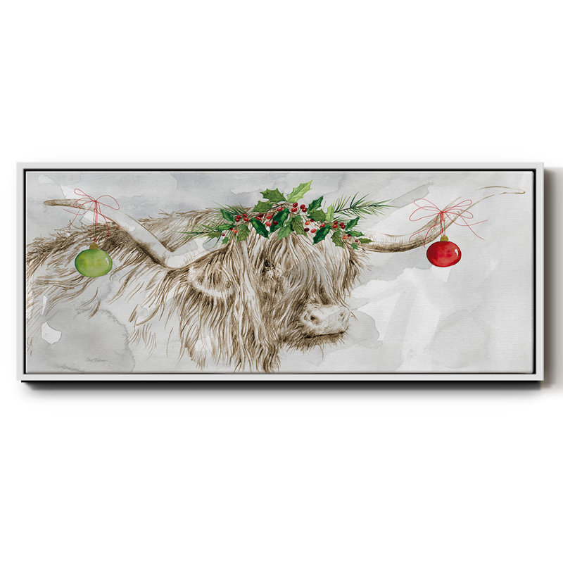 Highland Holidays- Framed Canvas