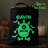 Scary Monster Personalized Glow in the Dark Treat Bag