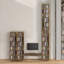 Anbria 115cm H x 30cm W Bookcase