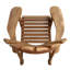 Chaise Adirondack en teck Montauk
