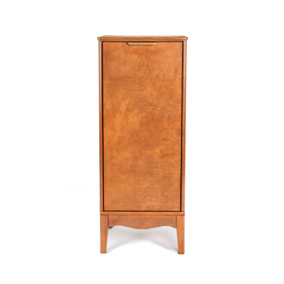 Modern Storage Cabinet For Bathroom - P2 , Odorless Interior, Smooth Door Operation Cupboard With Shelves, Stable Material, Odor-, 14.5"×12.6"×35.7", Stylish Design