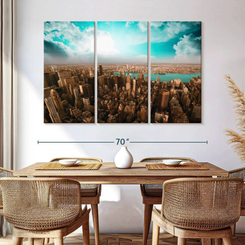 Sireci Metropolitan Manhattan, 42" H x 65" W