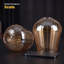 14 cm H Round Glass Lamp Shade ( Spider )