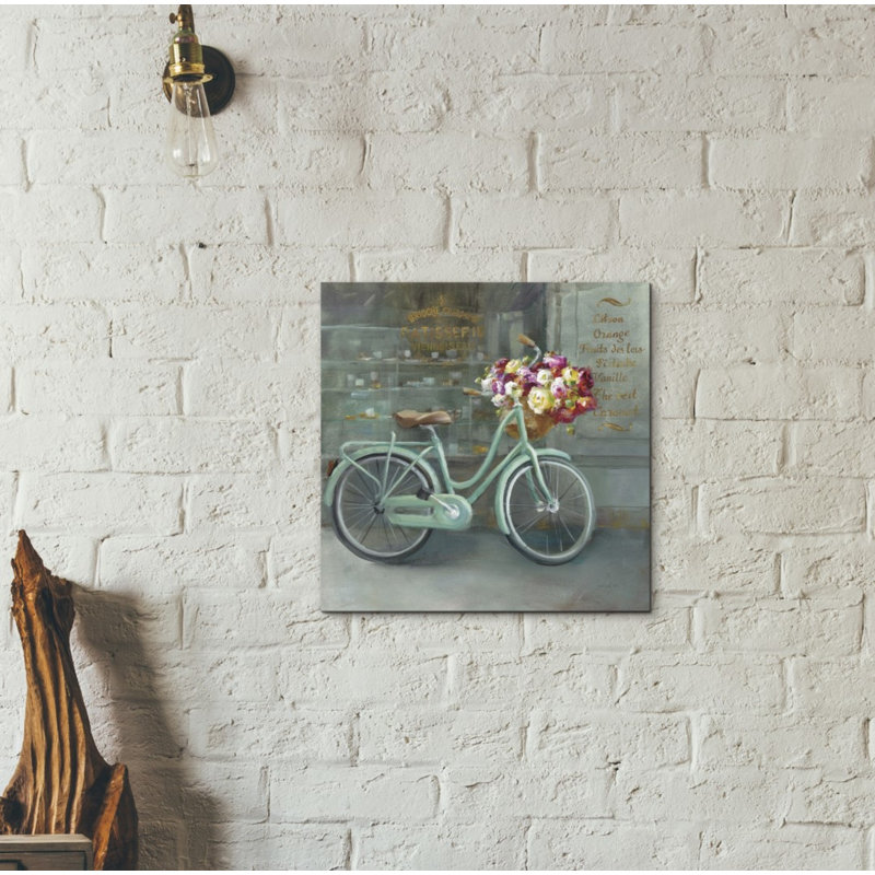 «Joy of Paris I» par Danhui Nai, art mural sur toile, H 12 po x l 12 po x P 0,75 po