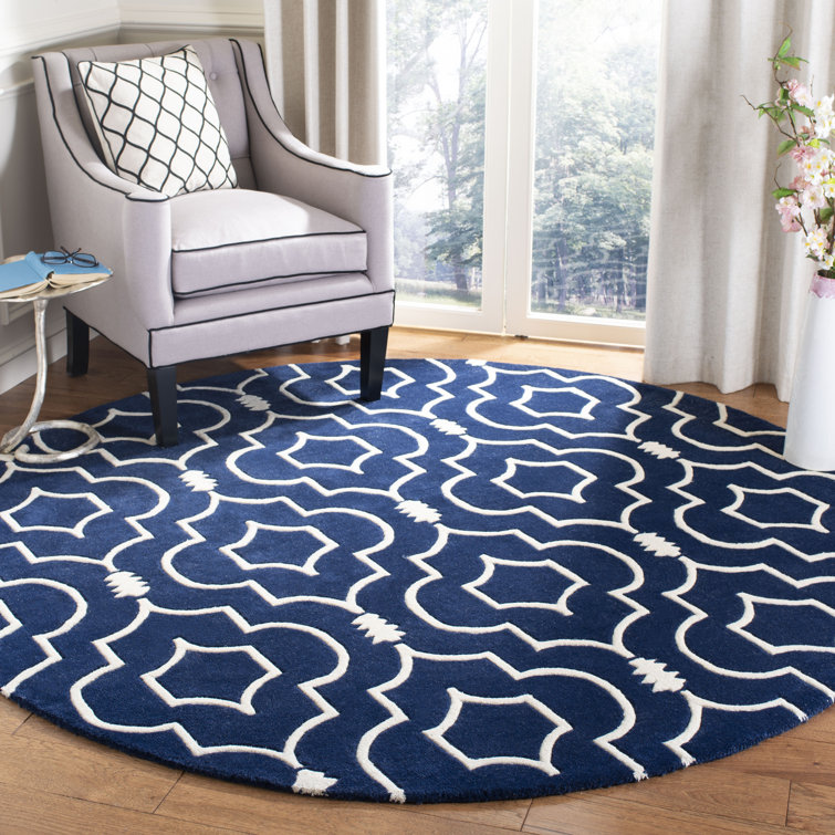Carolene Hand Tufted Wool Geometric Rug