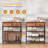 Shoe Rack, 4 Tier Shoe Storage Organizer With 2 Drawers, Shoe Shelf For 9-12 Pairs Of Shoes, With 3 Fabric Shelves And Top, Shoe Stand For Closet Entryway-587843553