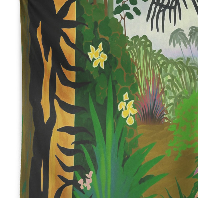 - Tapisserie murale florale et botanique, H 32 po x l 39 po