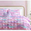 Staci Swirl Pink Soft Embellished Microfiber Comforter Set-96225007