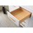 Maddison 60'' Free Standing Double Bathroom Vanity with Engineered Stone Top-647507113