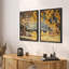 Automne, bonheur, paysage rustique, tons chauds, nature sauvage, illustrations, décor rustique-101751767-101751768