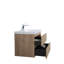 Ensemble de meuble-lavabo simple 35 po avec surface solide Dagur