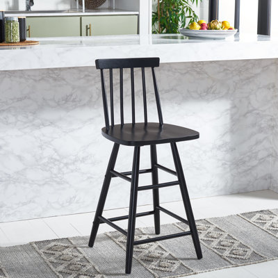 Pratt Counter Stool with Solid Wood Frame