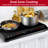 4000W Induction Cooktop Portable Double Induction Cooker Electric Dual Burner Stove Countertop Hot Plate with 9 Power 9 Temperature 0-3H Timer