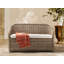 Chilson 150cm Wide Curved Wicker Patio Sofa with Cushions-288867040