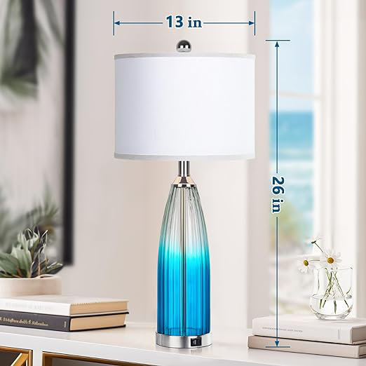 Flechia Metal USB Accent Lamp, Silver