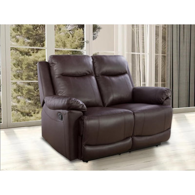 Aneley 59'' Faux Leather Reclining Loveseat