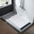 48" W x 32" D Solid Surface Single Threshold Shower Pan Base with Drain Assembly & Drain Cover Included, Non-Slip-36500019-65273930