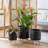 Cosmoliving By Cosmopolitan Set Of 3 White Wood Planter 14", 16", 18"H-1149087424