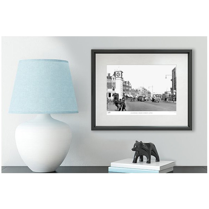 Clapham, High Street C1955 by Francis Frith - Single Picture Frame Print, 28cm H x 36cm W x 2.3cm D